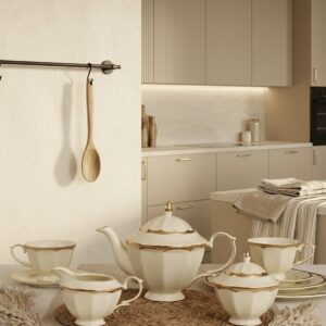 Royal Tea & Dessert Set – 24 Pieces